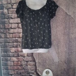 Cottn blouse off the shoulder